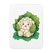 Kawaii Cauliflower Magnet (Vertikal)
