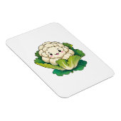Kawaii Cauliflower Magnet (Rechte Seite)