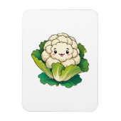 Kawaii Cauliflower Magnet (Vertikal)