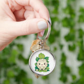 Kawaii Cauliflower Schlüsselanhänger (Hand)