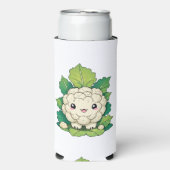 Kawaii Cauliflower Selters Dosenkühler (Seltzer Vorderseite)