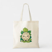 Kawaii Cauliflower Tragetasche (Rückseite)