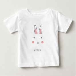 Kawaii Charakter Niedlich Bunny Pink Oster Kleinki Baby T-shirt