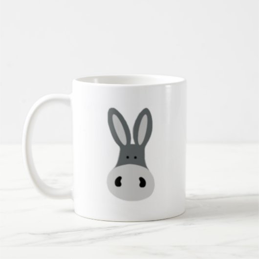 Kawaii Charlie die Esel-Tasse Kaffeetasse (Links)