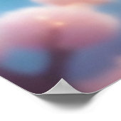 Kawaii Charming Birnen unter Mondlicht Poster (Ecke)