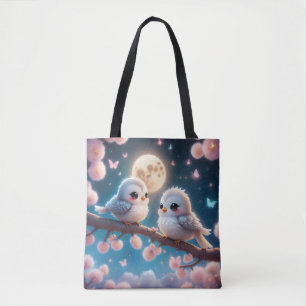 Kawaii Charming Birnen unter Mondlicht Tasche