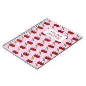 Kawaii Cherries Journal for Girls Notizblock (Linke Seite)