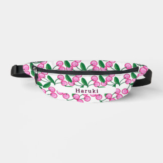 Kawaii Cherry Pattern Bauchtasche
