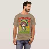Kawaii Chibi Anime Frog vintage T-Shirt (Vorne ganz)
