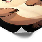 Kawaii Chibi Groundhog - Panfurware Llc Poster (Ecke)