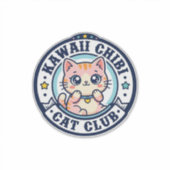 Kawaii Chibi Katze Katzenmutter Geschenkidee - Kaw Aufkleber (Vorderseite)