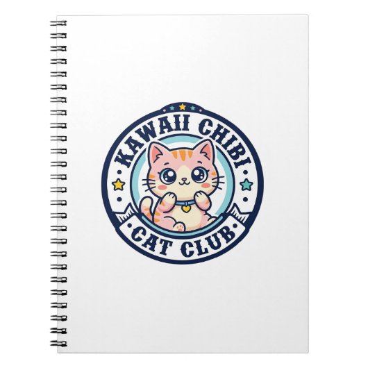 Kawaii Chibi Katze Katzenmutter Geschenkidee - Kaw Notizblock (Vorderseite)