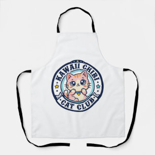 Kawaii Chibi Katze Katzenmutter Geschenkidee - Kaw Schürze