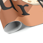 Kawaii Chibi Koala Adventure Gift Wrapping Paper Geschenkpapier (Rolleneckpunkt)