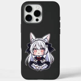 Kawaii Chibi Neko Gothic Lolita  iPhone 16 Pro Max Hülle