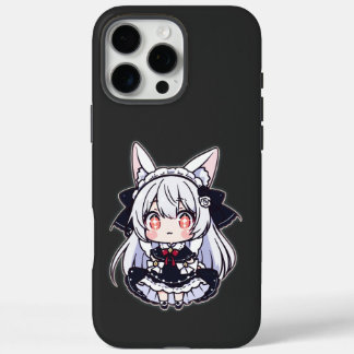 Kawaii Chibi Neko Gothic Lolita  iPhone 16 Pro Max Hülle