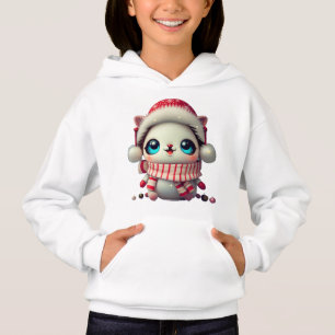 Kawaii chibi Noë l, Niedlich chibi, mignonne Hoodie