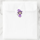 Kawaii Chibi Witch Girl Sticker (Tasche)
