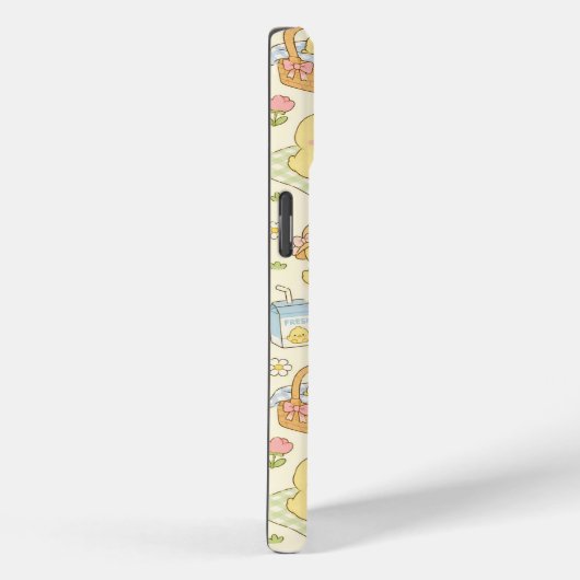 Kawaii Chicken Picnic Pattern Phone Case (Rückseite / Rechts)
