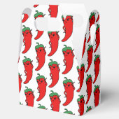 Kawaii Chili-Pfeffer-Zeichenmuster Geschenkschachtel (Geöffnet)