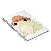 Kawaii Chilling Frog-Geschenk Notizblock (Rechte Seite)