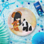 Kawaii China Girl Pappteller (Party)