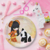 Kawaii China Girl Pappteller (Party)