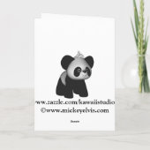 Kawaii China-Puppen-Karte Karte (Rückseite)