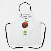 Kawaii Chocolate Covered Strawberry Koch Schürze (Vorderseite)