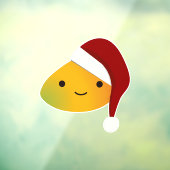 Kawaii Christmas Mango Fensteraufkleber (Blatt 3)