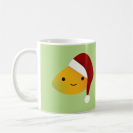 Kawaii Christmas Mango Kaffeetasse