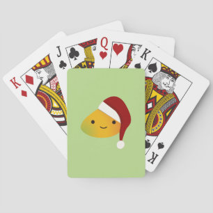 Kawaii Christmas Mango Spielkarten