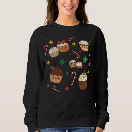 Kawaii Christmas Muffins Sweatshirt