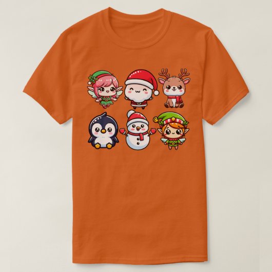 Kawaii Christmas TShirt 1 (Design vorne)