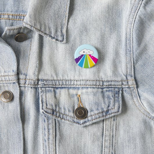 Kawaii Cloud and Rainbow Button (Beispiel)