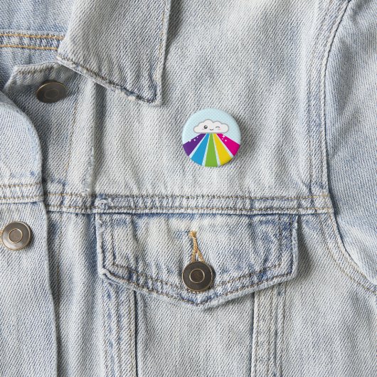 Kawaii Cloud and Rainbow Button (Beispiel)