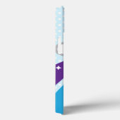 Kawaii Cloud and Rainbow iPad Case (Rückseite / Rechts)