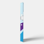 Kawaii Cloud and Rainbow iPad Case (Rückseite / Rechts)