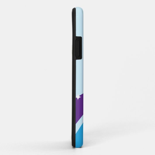 Kawaii Cloud and Rainbow iPhone Case (Hinten/Rechts)