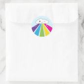 Kawaii Cloud and Rainbow Stickers (Tasche)