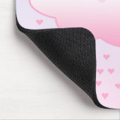KAWAII CLOUD RAINING HEARTS LIEBE SWEET MOUSEPAD (Ecke)