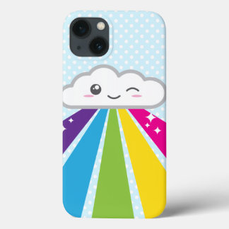 Kawaii Cloud und Rainbow iPad Air Hüllen