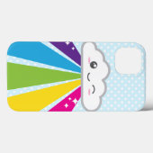 Kawaii Cloud und Rainbow iPad Air Hüllen (Rückseite (Horizontal))