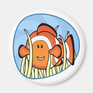 Kawaii Clownfish Magnet