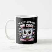 Kawaii Coding Laptop – Cute Computer Science Kaffeetasse (Links)