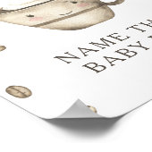 Kawaii Coffee Baby Dusche - Babynahrung Poster (Ecke)