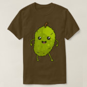 Kawaii Comic Jackfruit T-Shirt (Design vorne)
