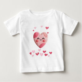 Kawaii Cookie with Hearts and Sprinkles T-Shirt