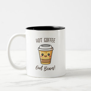 Kawaii Cool Bohnen Phrase Kaffee Tasse Spaß & Nied