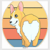 Kawaii Corgi Aufkleber (Blatt)